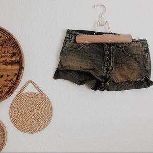 🚚 MOVING SALE! 🚚 Denim cutoff Free People shorts